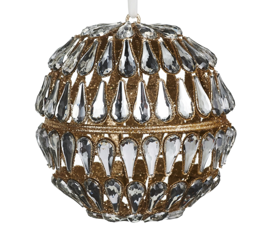 5" Jewel Ball Ornament