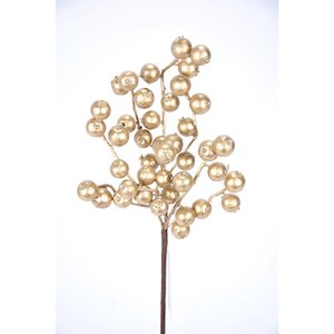 12" Crabapple Pick, Champagne Gold