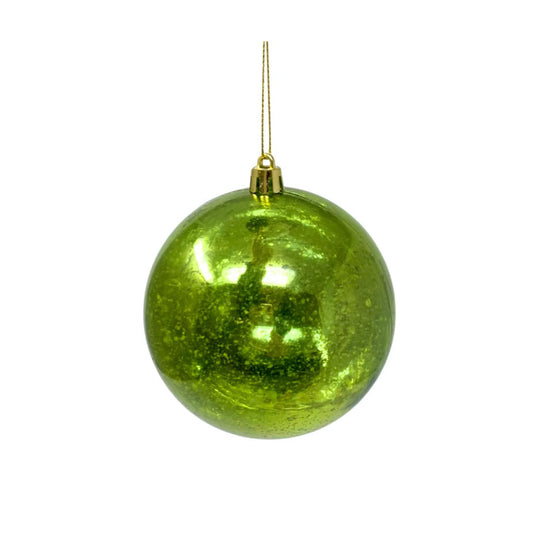 Mercury Ball Ornament, (Multiple Colors / Sizes)
