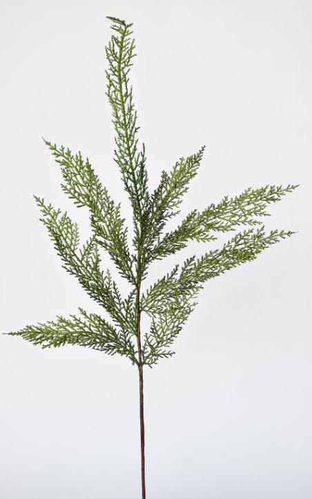 30" Realistic Faux Cedar Stem