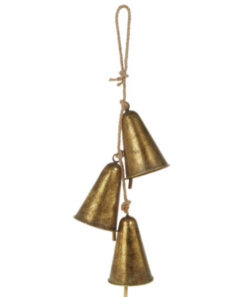 14.5" String of Bells, Gold