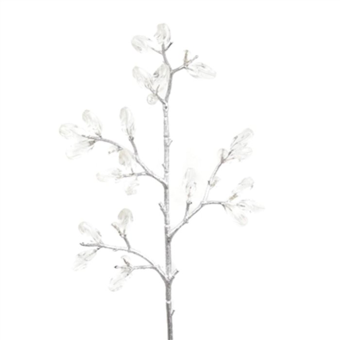 21" Crystal Spray, Silver