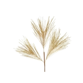 25" Metallic Long Needle Pine Spray (2 Colors)