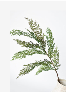 30" Realistic Faux Cedar Stem