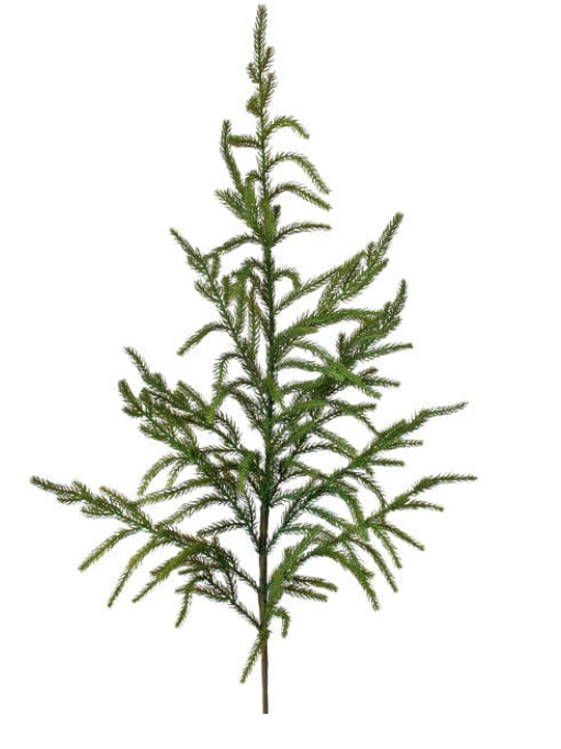 36" Real Touch Norfolk Pine Spray Stem