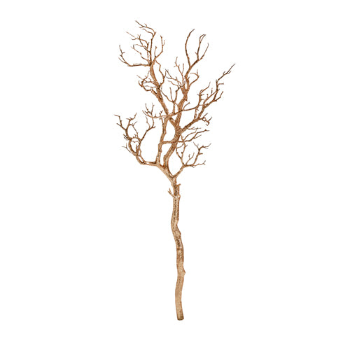36" Faux Manzanita Branch, Champagne