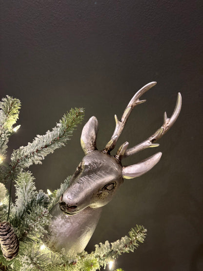 26" Decor Deer Head with Stem