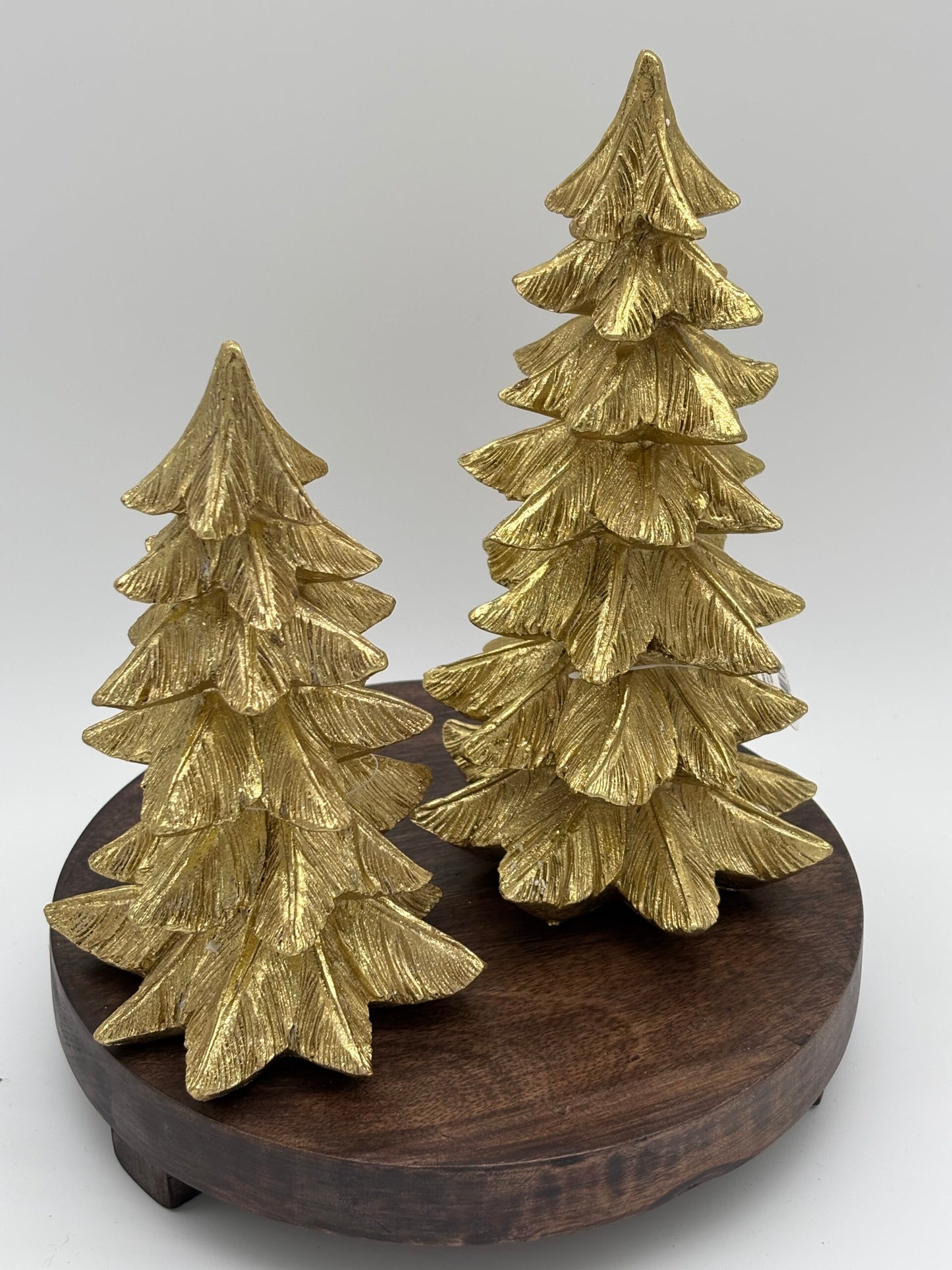 Christmas Trees Tabletop, Gold