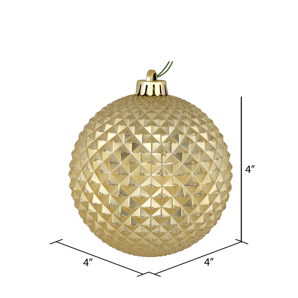 Durian Glitter Ball, (2 Colors / Multiple Sizes)