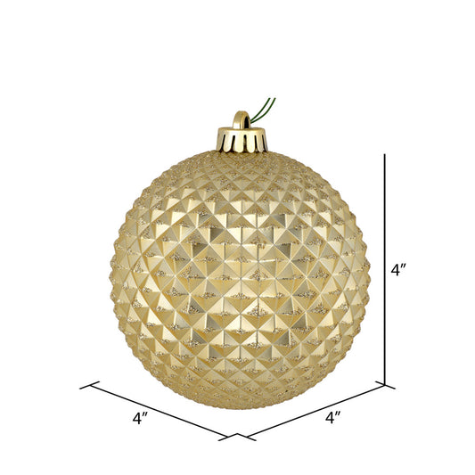 Durian Glitter Ball, (2 Colors / Multiple Sizes)