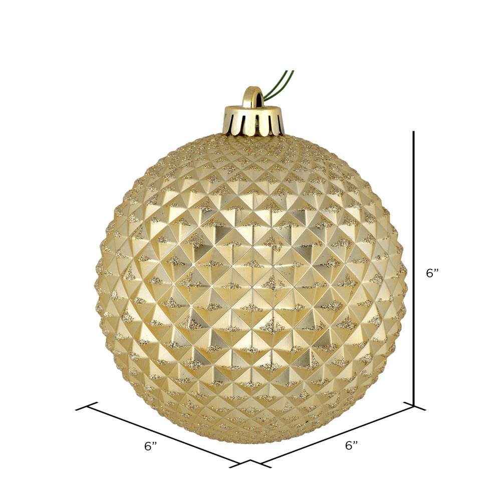 Durian Glitter Ball, (2 Colors / Multiple Sizes)
