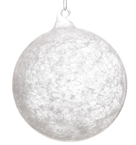 Jim Marvin Collection 120MM Glass Snow Ball Ornament