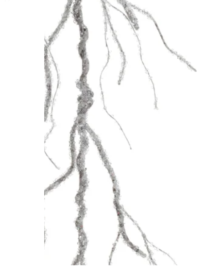 4' Icy Birch Garland
