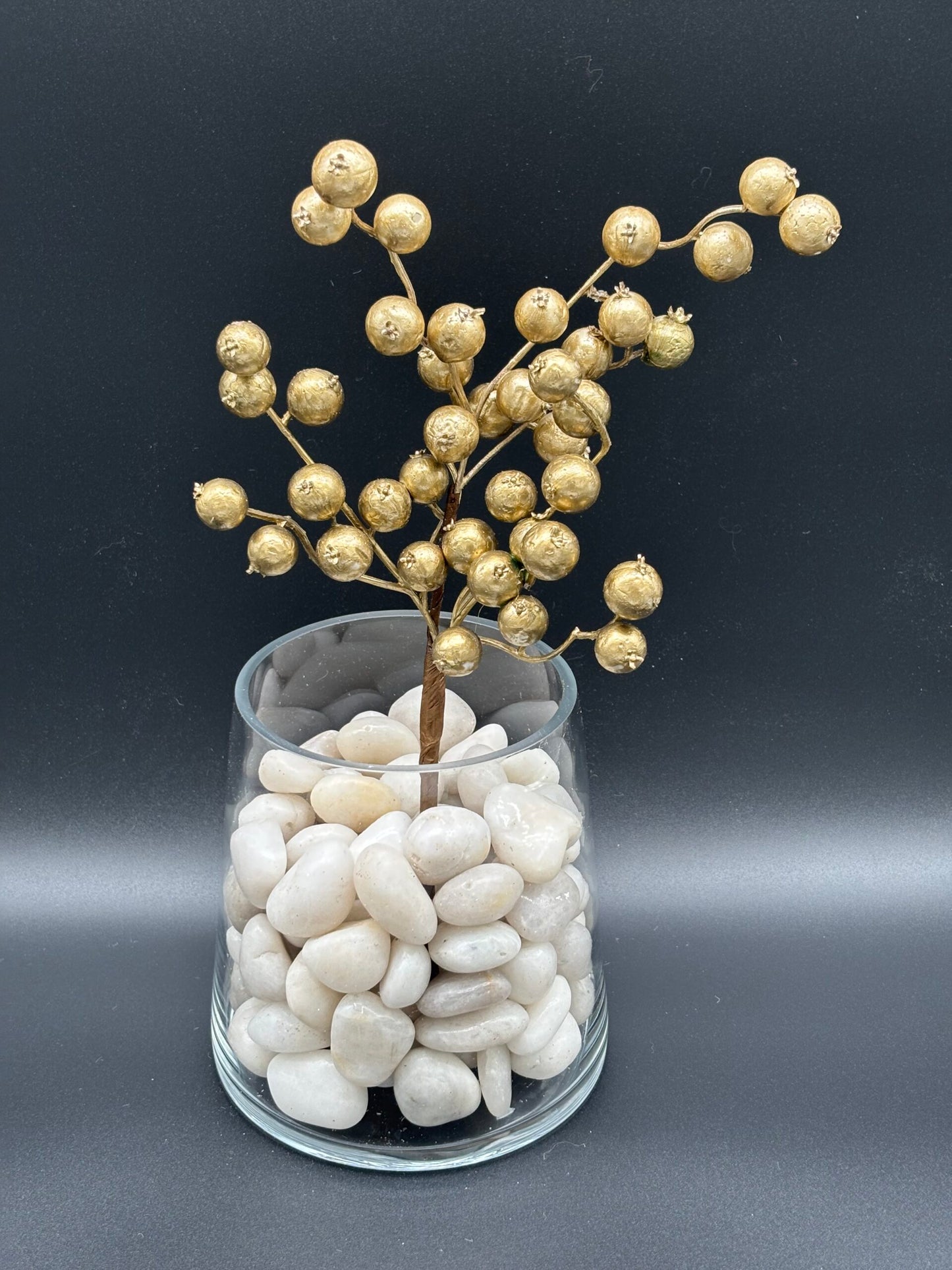 12" Crabapple Pick, Champagne Gold
